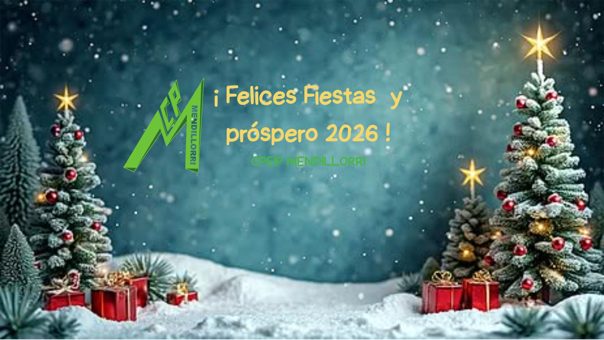 ¡Felices Fiestas y própero 2026 !
